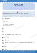 Đề thi học kì 1 Toán 10 Kết nối tri thức - Đề số 2